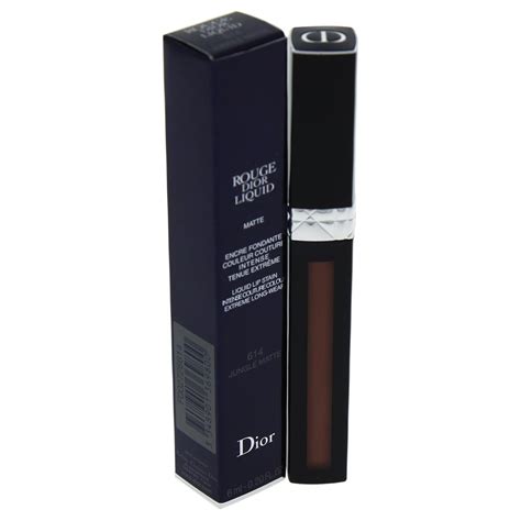 dior 614 jungle matte|Christian Dior Rouge Dior Liquid Lip Stain, Jungle Matte, 0.2 Ounce.